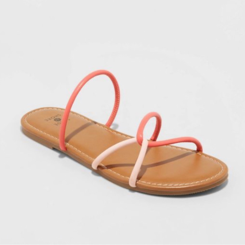 Shade and Shore strappy sandals- Size- 9
